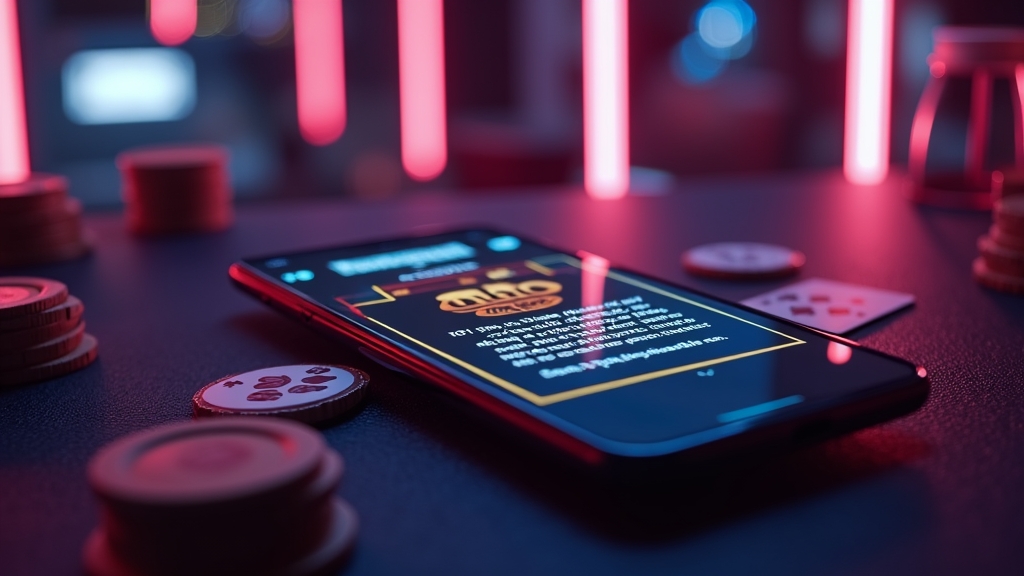Instalación del APK en Android con avisos de permisos y ambiente de casino