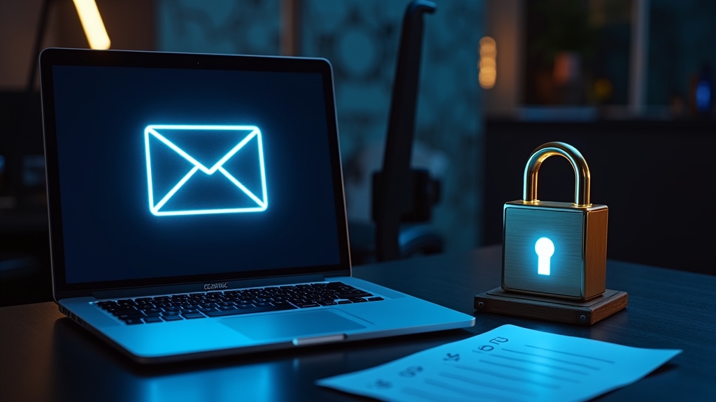 Mesa de registro con correo, contraseña y candado en un ambiente de casino oscuro
